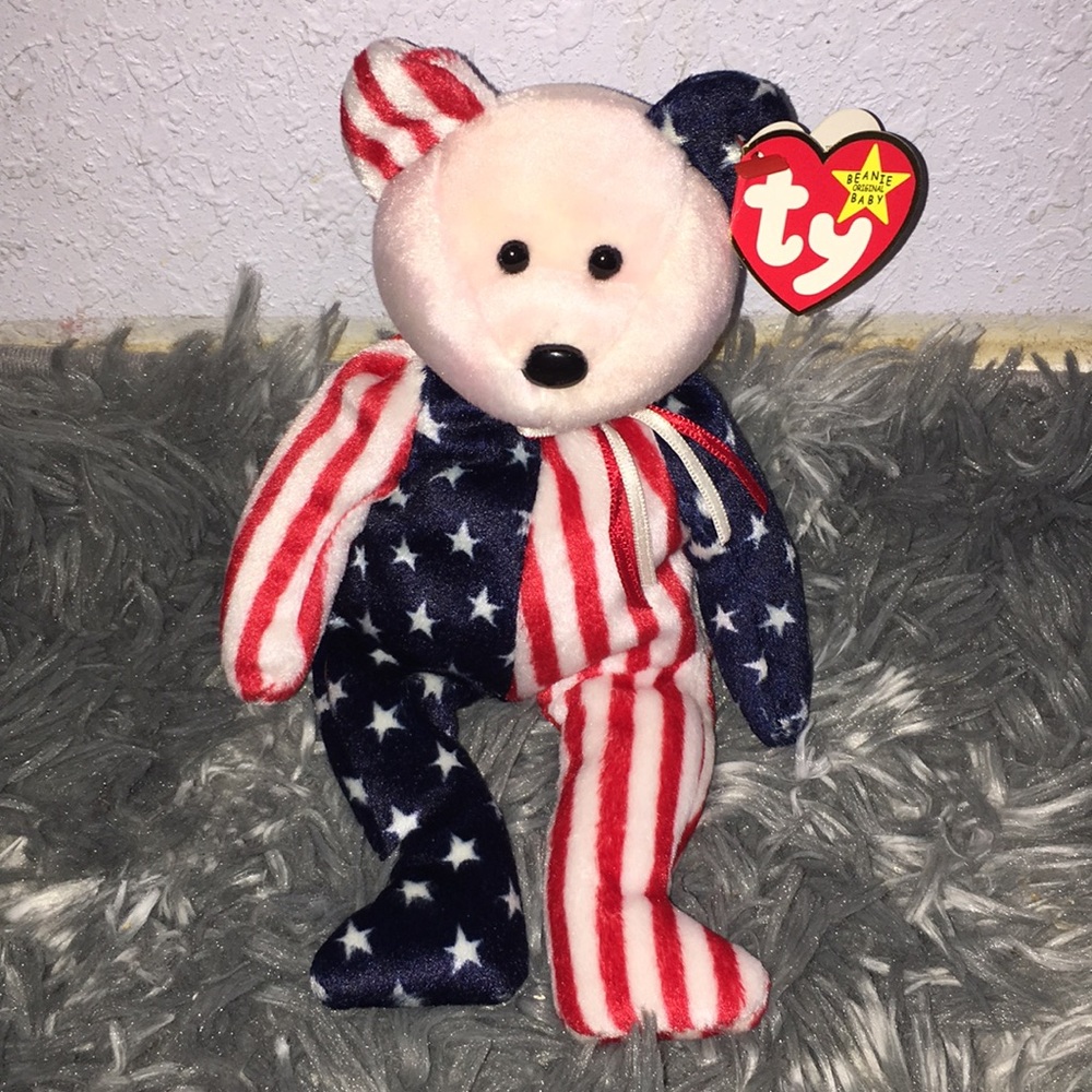 Rare Spangle original beanie baby